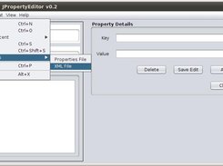 JPropertyEditor v0.2 export option