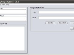 JPropertyEditor v0.2 main window