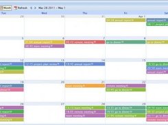 jquery event calendar monthly view