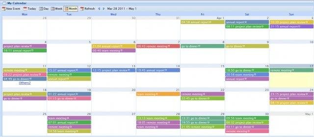 wdCalendar JQuery AJAX Event Calendar download | SourceForge.net