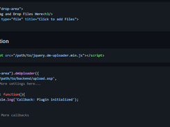jQuery Ajax File Uploader Widget Screenshot 1