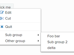 jQuery contextMenu plugin & polyfill Screenshot 1