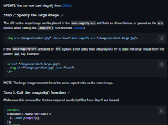 jQuery Magnify Screenshot 1