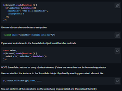 jquery.sumoselect Screenshot 1