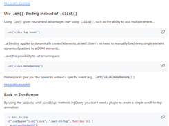 jQuery Tips Everyone Should Know Screenshot 1