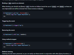 jQuery Touch Events Screenshot 1