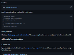 jQuery.Turbolinks Screenshot 1