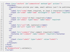 jQuery Validation Plugin Screenshot 1