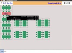 Single client main screen