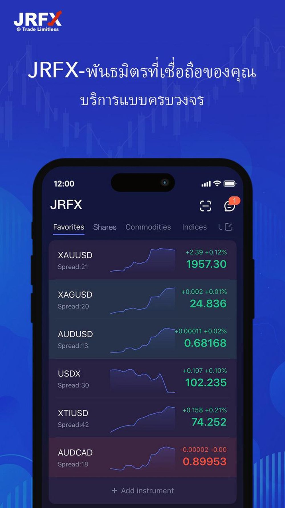 JRFX Screenshot 1