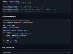 JS Analyzer Screenshot 1