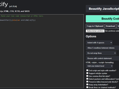 JS-Beautify Screenshot 1