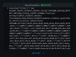 JS-Confuser Screenshot 2