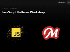 JavaScript and React Patterns Screenshot 1