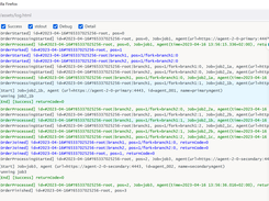 JS7 JobScheduler log view