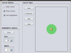 JSR v0.2 cursor selector