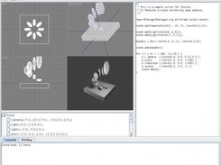 Default scene and raytracer integration in version SVN 68