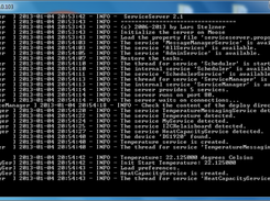 A running DefaultServer on a SNAP-Module