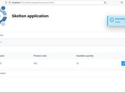 jsf project generator Screenshot 2