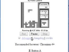 JSGB playing Tetris