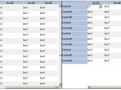 Two grids side by side.