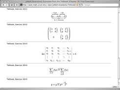 jsMath matrices and complex layouts