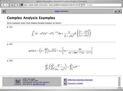 jsMath example output