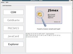 JSmex 1.0 - Main Window