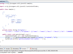 JSON Content Finder Screenshot 1