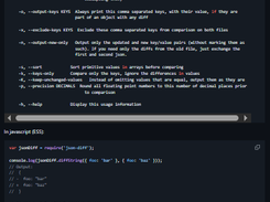 JSON-Diff Screenshot 1