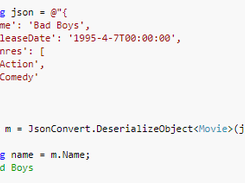 Json.NET Screenshot 2