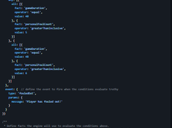 json-rules-engine Screenshot 1