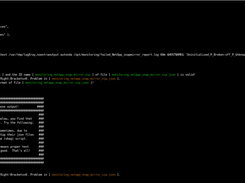 Identifies when curly brackets are not closed