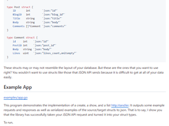 JSONAPI Screenshot 1