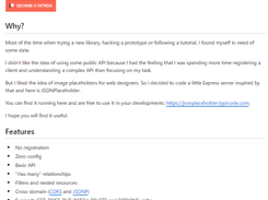 JSONPlaceholder Screenshot 1