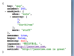 JSONView Screenshot 1