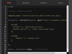 JsonWHOIS Screenshot 1