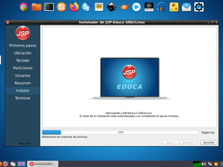 JSP-Educa GNU/Linux  Screenshot 2
