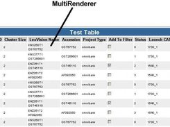 Using MultiRenderer To Render Multiple Values In A Cell