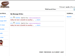 home page