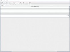 Updating the table upon editing elements in the update table