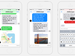 JSQMessages View Controller Screenshot 1