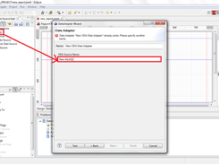 JasperSoft Studio DTP DataAdapter Screenshot 2