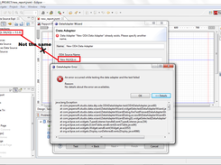 JasperSoft Studio DTP DataAdapter Screenshot 3