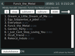 jsSID player screenshot