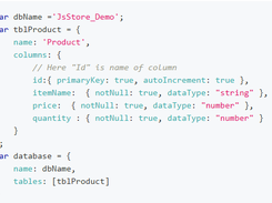 JsStore Screenshot 1