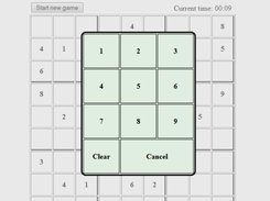 jsSudoku Screenshot 1