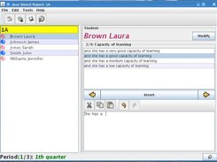 2. JStencilReport - student evaluation editor