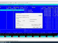 The exchange can be saved in a log file
