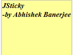 JSticky Screenshot 1
